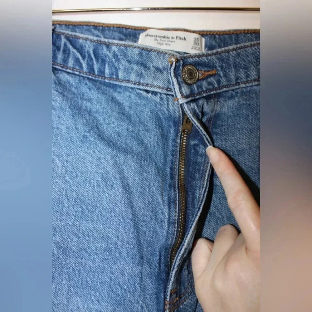 Abercrombie & Fitch Blue Denim Jean Shorts